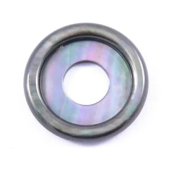 Charlotte Damen Anhänger Bead Scheibe schwarzer Perlmutt 00132765