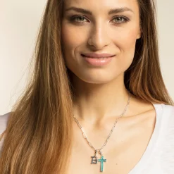 Charm-Anhänger "Buchstabe B silber" 1582-643-21