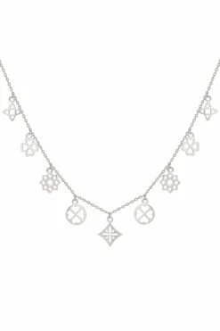 Collier 925 Silber rhodiniert Anhänger klein 41184991510622