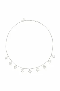 Collier 925 Silber rhodiniert Anhänger klein 41184991510622