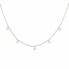 Collier 925 Silber rhodiniert Anhänger Kleeblatt 41184953729118