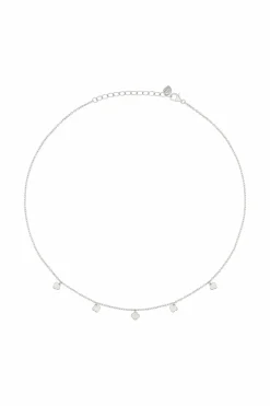 Collier 925 Silber rhodiniert Anhänger Kleeblatt 41184953729118