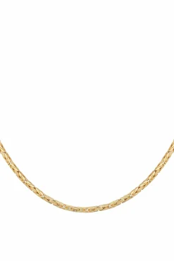 Collier 925 Silber vergoldet Königskette diamantiert 41184831897694