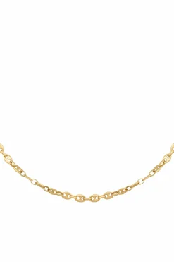 Collier 925 Silber vergoldet Choker Kaffeebohnenkette 41185026113630