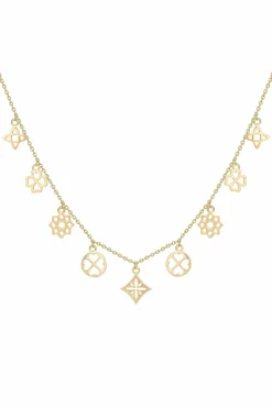 Collier 925 Silber vergoldet Anhänger klein 41184992264286