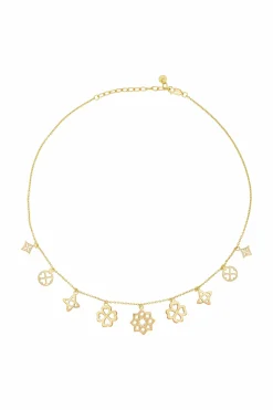 Collier 925 Silber vergoldet Motiv Anhänger 41184990593118