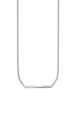 Collier 925/- Sterling Silber rhodiniert Zirkonia Love 41183859212382