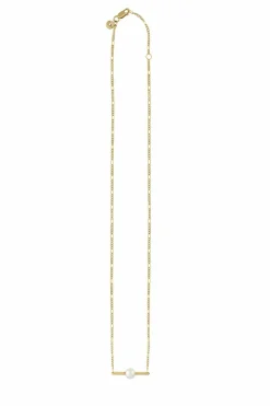 Collier 925/- Sterling Silber vergoldet Perle 41184521977950