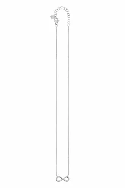 Collier 925/- Sterling Silber rhodiniert Infinity 41184303448158