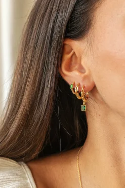 Creole 925 Sterling Silber gelb vergoldet Kettendesign 41185176256606