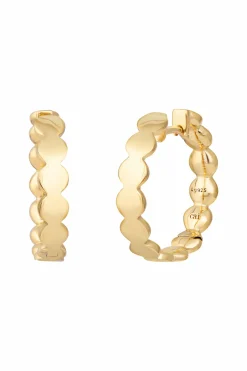 Creolen 925 Sterling Silber vergoldet Boho 41185015332958