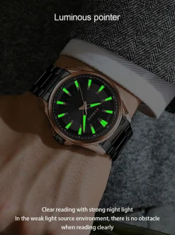 CURREN Men's Quartz Wristwatch Stainless Steel 8424