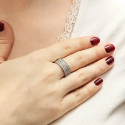 Diamonds by Ellen K. 585 Gold mit 85x Diamant zus. 0,25ct. Ring 41680126574686