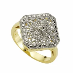 Diamonds by Ellen K. 925 Sterling Silber Diamant 0,01ct. Ring 41675997610078