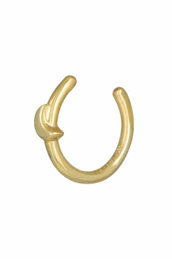 Ear Cuff 925 Silber vergoldet Mond Luna 41184534888542