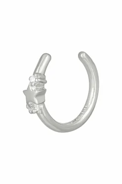 Ear Cuff 925 Sterling Silber rhodiniert Stern Zirkonia 41184550682718