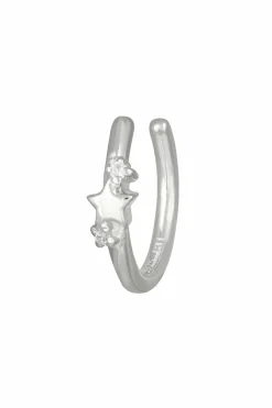 Ear Cuff 925 Sterling Silber rhodiniert Stern Zirkonia 41184550682718