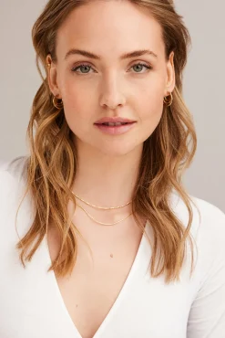 Ear Cuff 925 Sterling Silber gelb vergoldet Triple Design 41185106427998