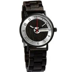 Edenhölzer Herren Damen Armbanduhr Holzarmband Hardlex Mustigue