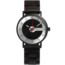 Edenhölzer Herren Damen Armbanduhr Holzarmband Hardlex Mustigue