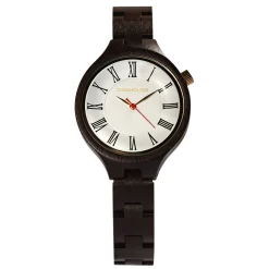 Edenhölzer Holzuhr Damen Armbanduhr Holzarmband Uhr Hardlex Isla Saona Natur