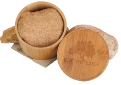 Edenhölzer Holzuhr Herren Armbanduhr Chronograph Hardlex Aruba Datumsanzeige