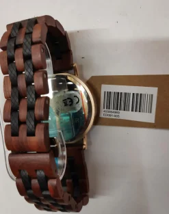 Edenhölzer Holzuhr Herren Armbanduhr Boracay Holzarmband ED091-005