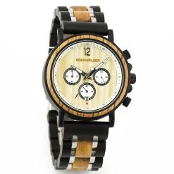 Edenhölzer Holzuhr Herren Armbanduhr Boracay ED091-011