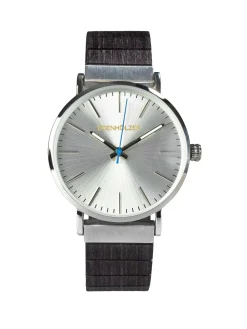 Edenhölzer Holzuhr Herren Armbanduhr Metall HOlzArmband Hardlex Grenada Natur