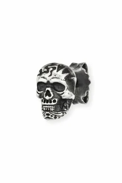 Einzel-Ohrstecker 925/-Sterling Silber Totenkopf 41183806488670