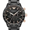 Emporio Armani Chronograph Herren schwarz AR70002