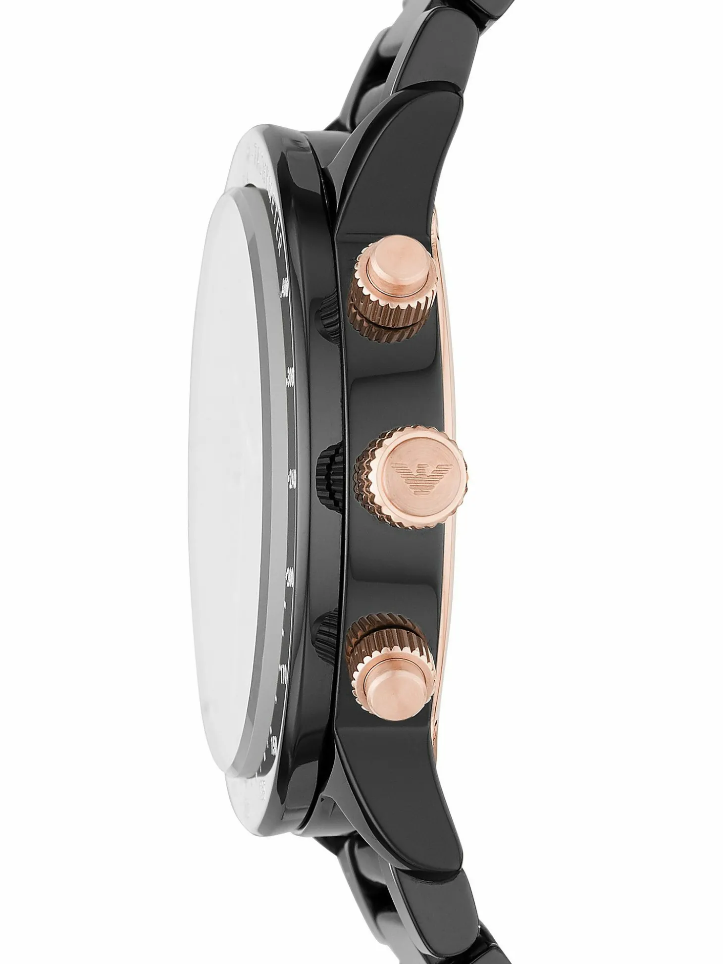 Emporio Armani Chronograph Herren schwarz AR70002