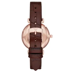 Emporio Armani Damen Armbanduhr Braun / Roségold AR11269