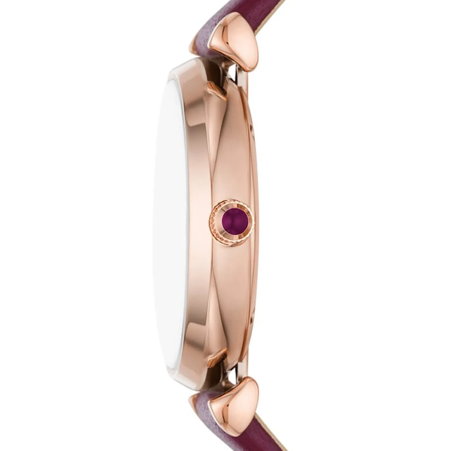 Emporio Armani Damen Armbanduhr Burgund / Roségold AR11487