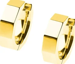 Ernstes Design Damen Creolen evia Ohrringe Gold E604