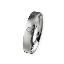 Ernstes Design Damen Diamanten Ring Größe 55 Silber R65-4-55