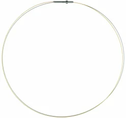 Ernstes design Damen Halsreif 2-Fach Drahtseil Länge 45cm Bicolor DS2C-BI-45