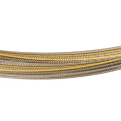 Ernstes Design Damen Halsreif 35-fach Drahtseil Bicolor DS.35.BI.40