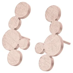 Ernstes Design Damen Ohrstecker Evia Rosegold E542