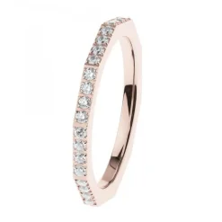 Ernstes Design Damen Ring Evia Größe 54 Rosegold R595.54