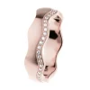 Ernstes Design Damen Wellenring Zirkonia Reihe Größe 57 Rosegold R559-57