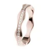 Ernstes Design Damen Zirkonia Ring Größe 57 Rosegold R552-57