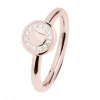 Ernstes Design Damen Zirkonia Fingerring Evia Ring Rosegold R461-WH-55