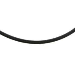 Ernstes Design Kautschukhalsreif 42cm Schwarz KS4C.42