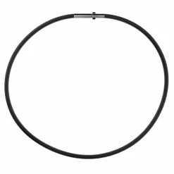 Ernstes Design Kautschukhalsreif 42cm Schwarz KS4C.42