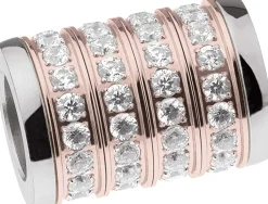 Ernstes Design Verschluss/Wechselhülse Edelstahl vergoldet AN742.WH