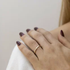 Fascination by Ellen K. 375 Gelbgold mit Zirkonia weiß Ring 41679099494494