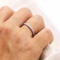 Fascination by Ellen K. Gold 375 Zirkonia weiß Ring 41675918671966