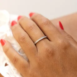 Fascination by Ellen K. Gold 375 Zirkonia weiß Ring 41675918671966