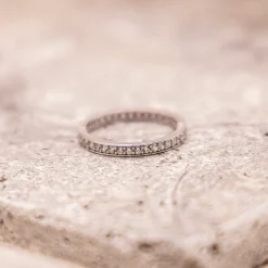 Fascination by Ellen K. Gold 375 Zirkonia weiß Ring 41675918671966